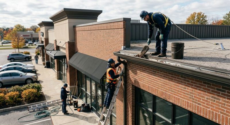 Commercial Gutter Maintenance in Roseville, CA