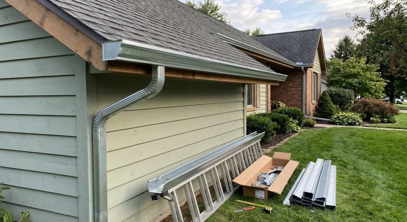 Metal Downspout Installation in Sacramento, CA