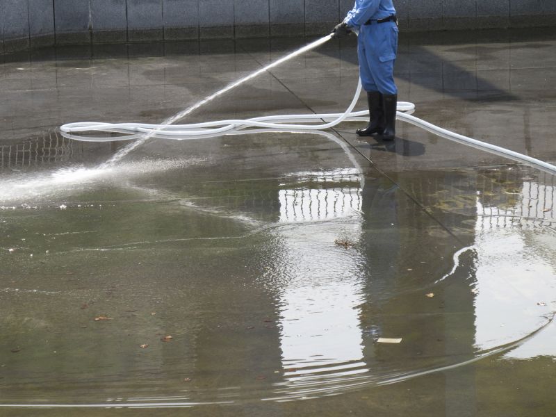Underground Spout Cleaning