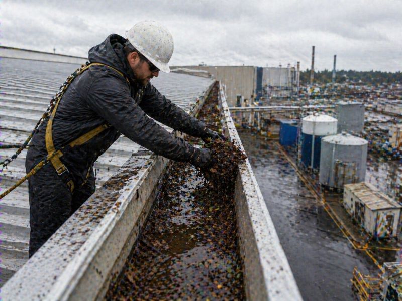 Business Gutter Cleaning in Roseville, CA