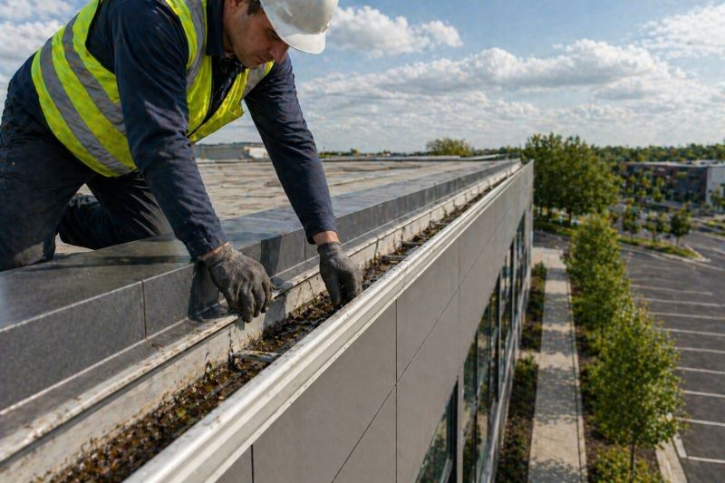 Commercial Gutter Cleaning in Mcdonough, GA