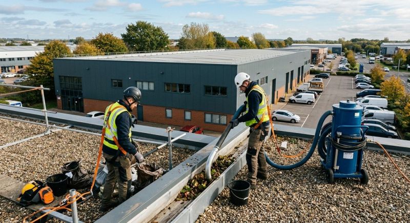 Commercial Gutter Cleaning in Mcdonough, GA