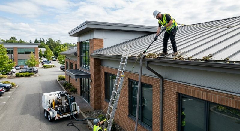 Commercial Gutter Cleaning in Mcdonough, GA