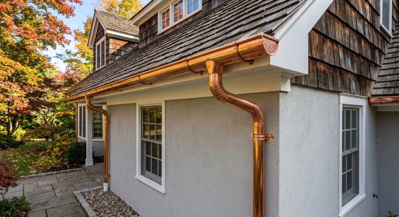Copper Gutter Installation in Clarksville, TN