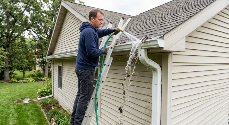 Downspout Cleaning in Arvada, CO