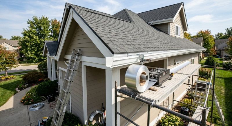 Steel Gutter Installation in Sacramento, CA
