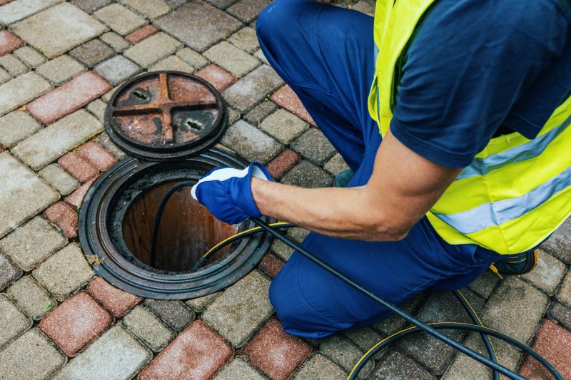 Underground Spout Cleaning